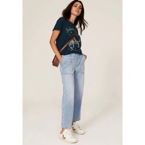 NWT Madewell  Pull-On Relaxed Jeans Size S